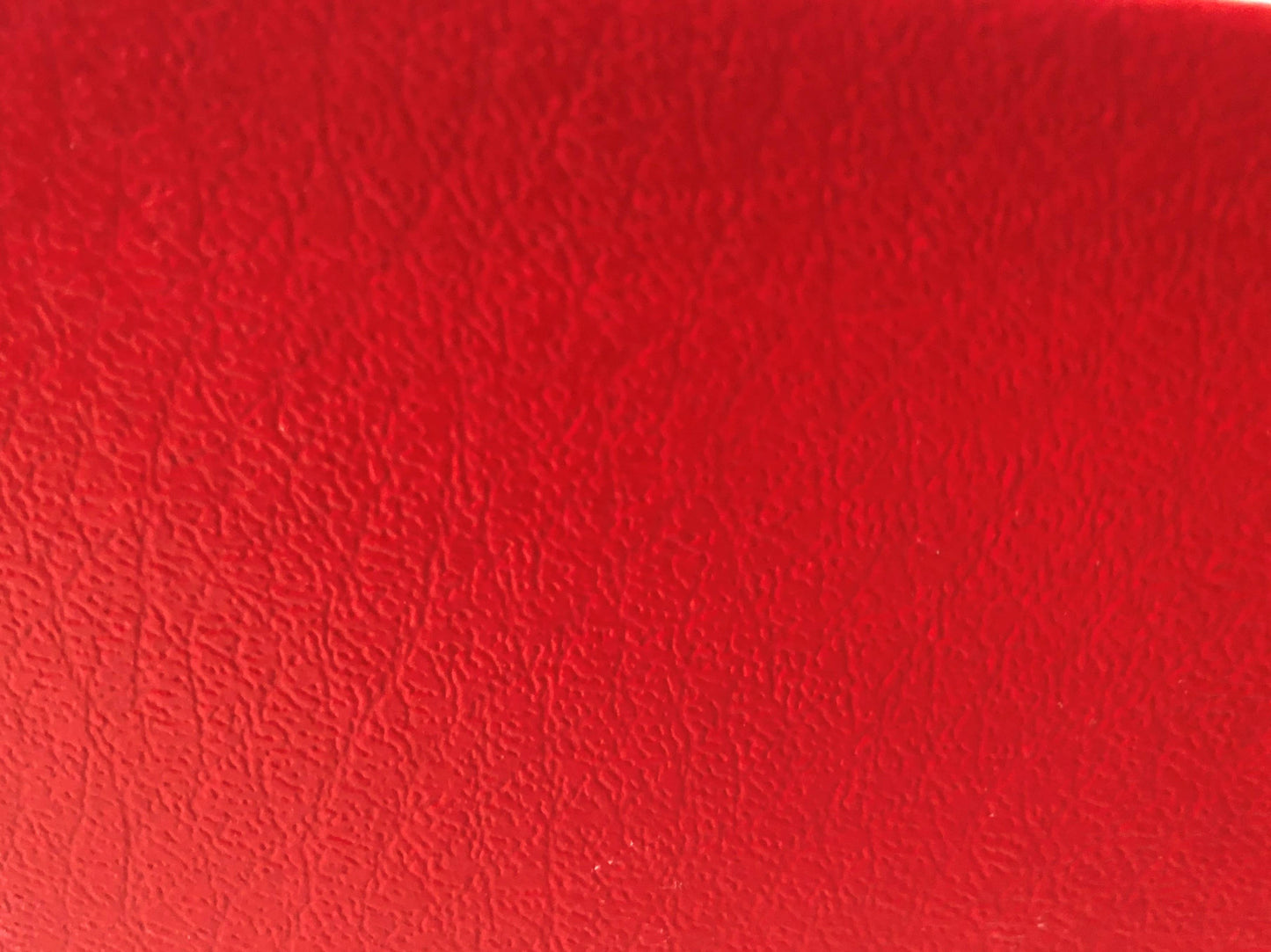 8" red square paperboard market tray embossed texture finish