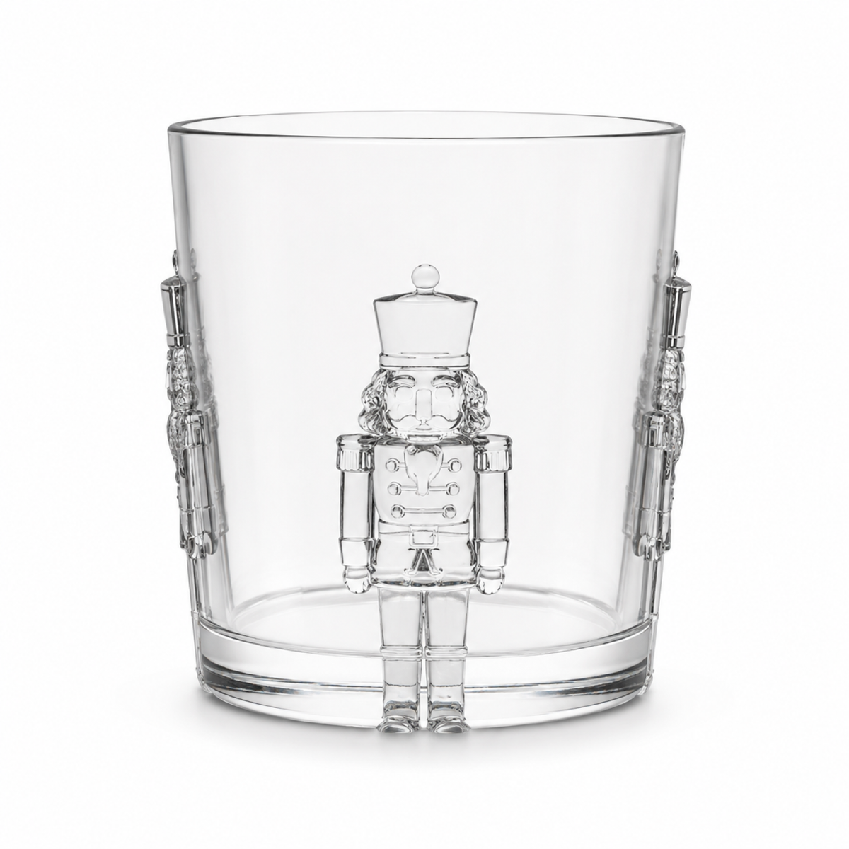 Nutcracker Icon Clear DOF Glass, 1pc - Holiday - Christmas