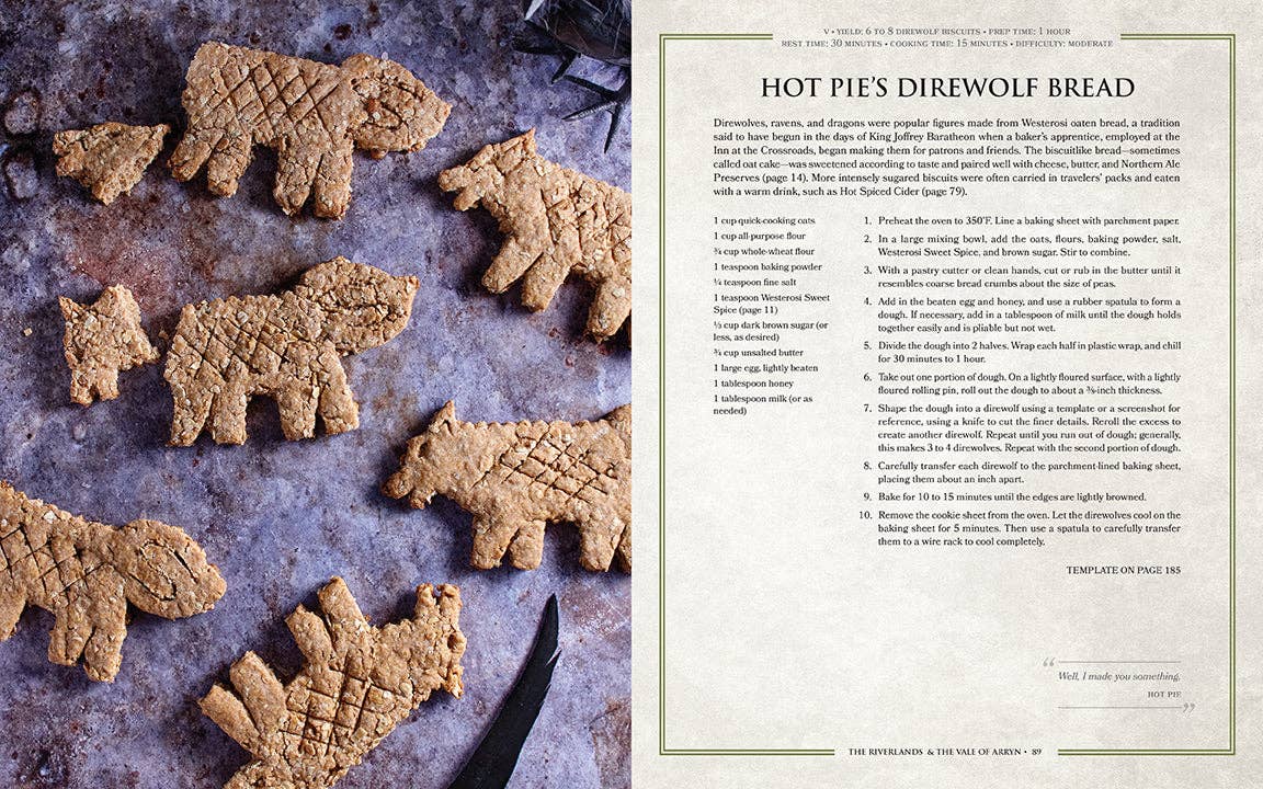 Official Westeros Cookbook: Recipes from GoT and HoTD (SALE)