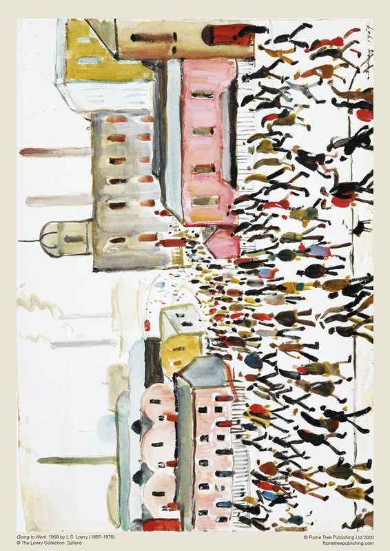 Adult Jigsaw Puzzle L.S. Lowry: Going to Work by: Jigsaw; 1 pages / English