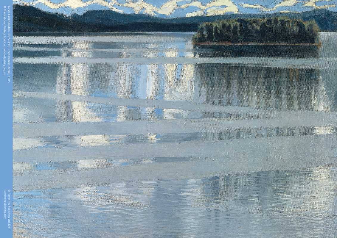 Adult Jigsaw Puzzle National Gallery: Akseli Gallen-Kallela: Lake Keitele (500 pieces) by: Jigsaw; 1 pages / English