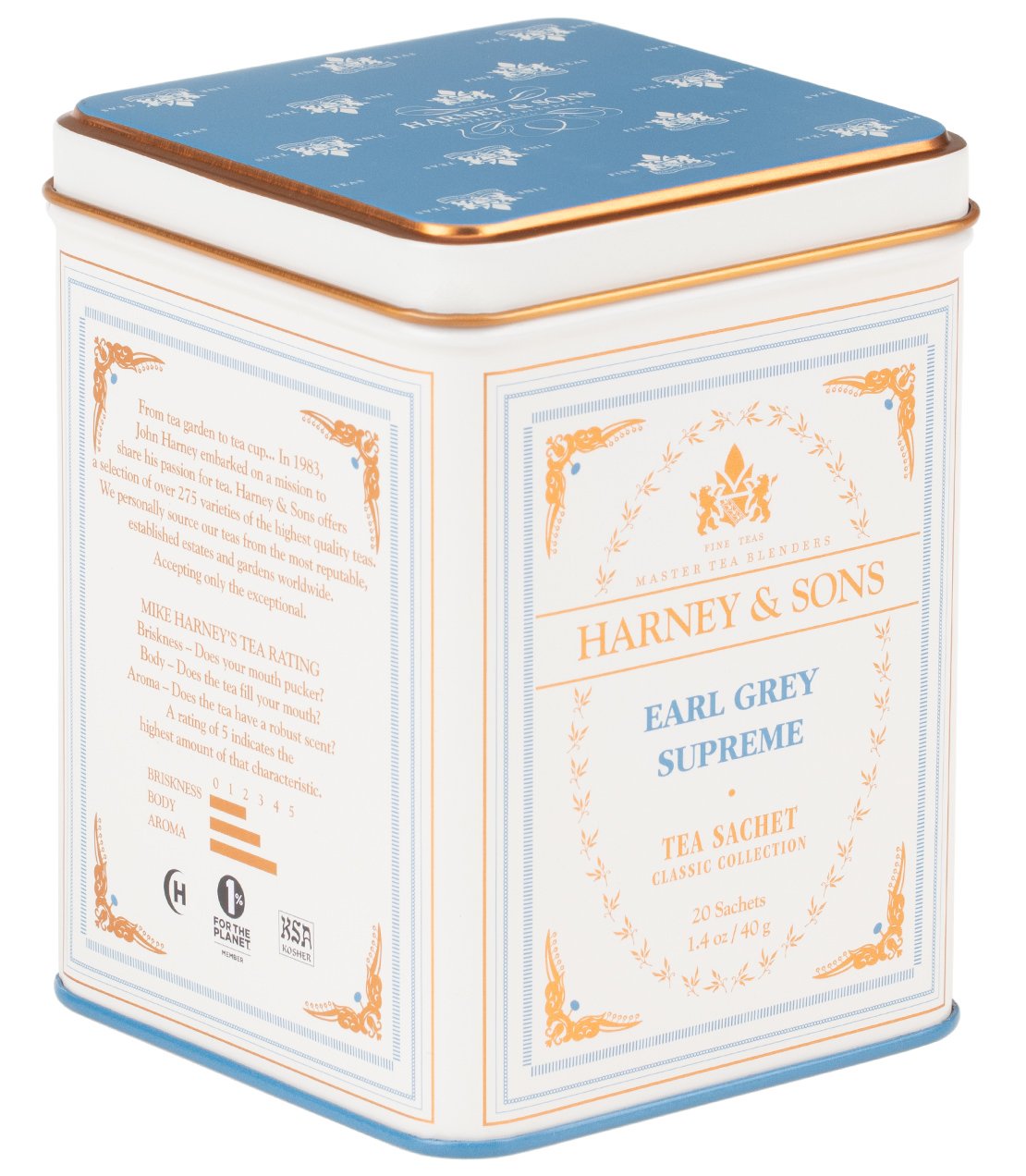 Earl Grey Supreme, Classic Tin Of 20 Sachets image 0