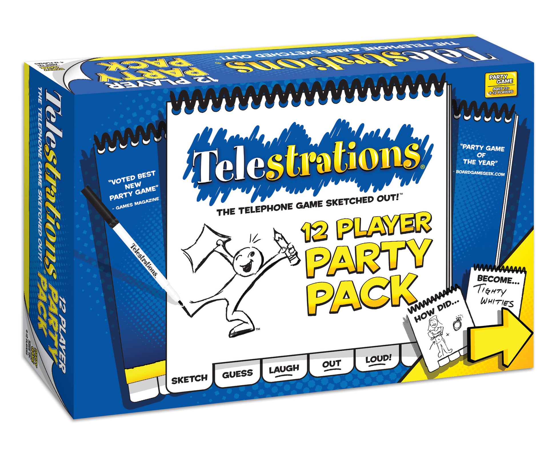 TELESTRATIONS 12P PARTY PACK image 0