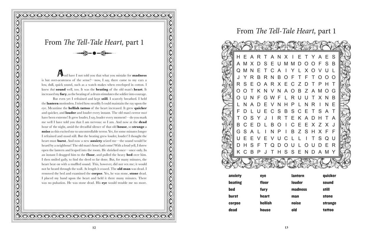 Edgar Allan Poe Word Search by Editors of Thunder Bay Press: Flexibound; 256 pages / English