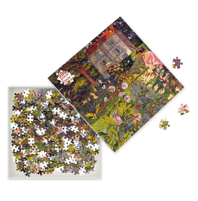 Adult Jigsaw Puzzle Edouard Vuillard: Garden at Vaucresson, 1920 (500 pieces) by: Jigsaw; 1 pages / English