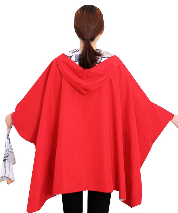 Cats and Dogs Reversible Rain Cape - Pet Collection