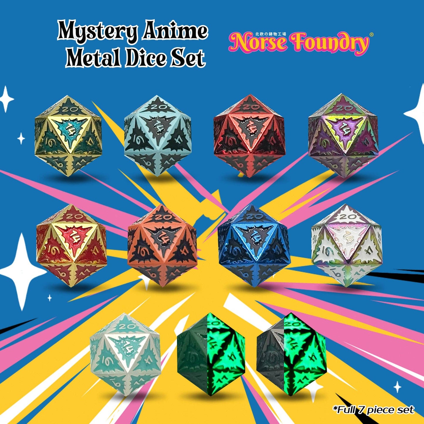 Anime Mystery Dice Set: Single