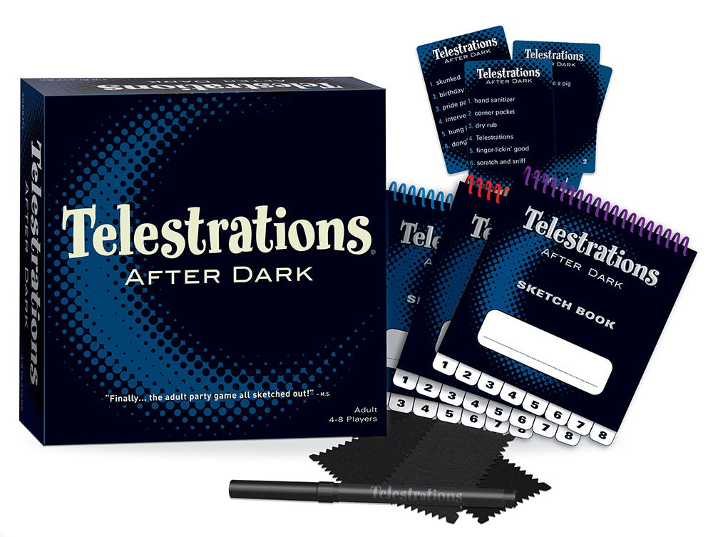 TELESTRATIONS AFTER DARK 8P image 1