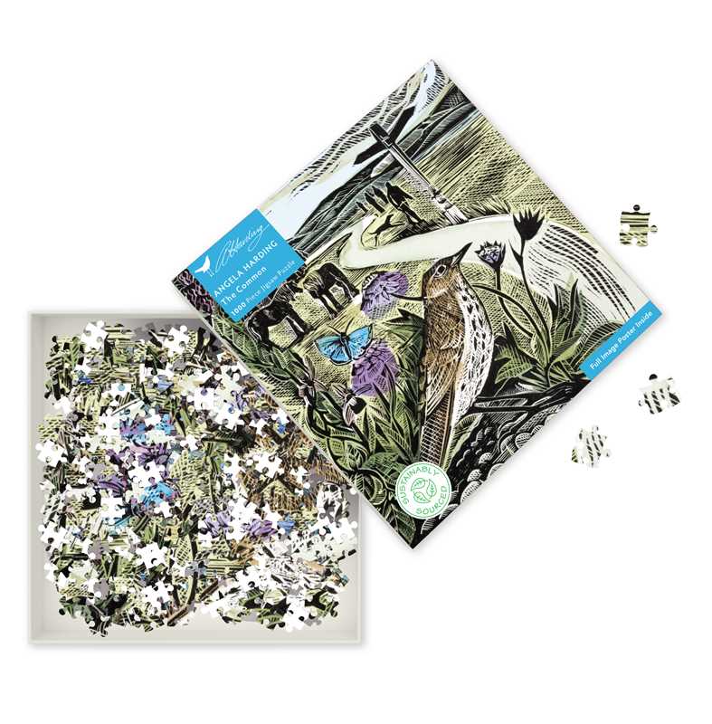 Adult Sustainable Jigsaw Puzzle Angela Harding: The Common by