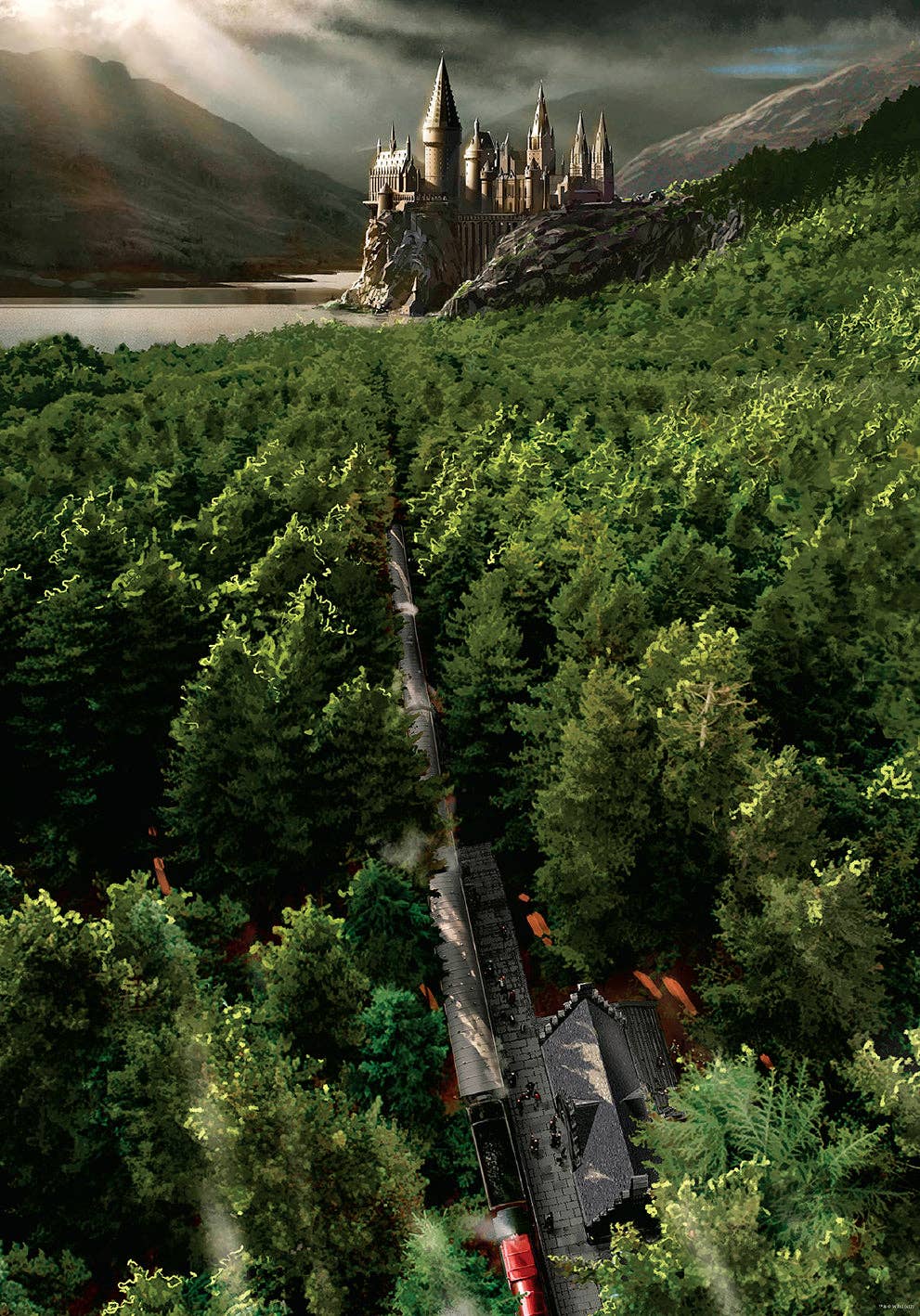 The Art of Harry Potter Puzzle and Book Set [Book Box]