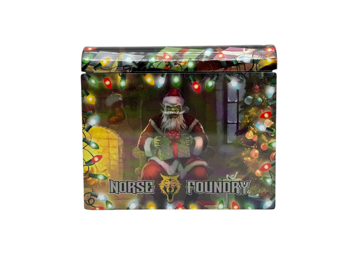 Holiday Orc Mystery Gemstone or Glass Dice Set