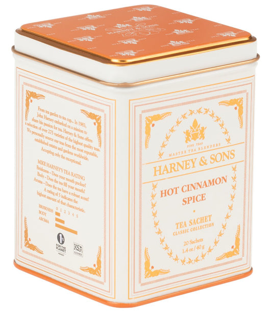 Hot Cinnamon Spice, Classic Tin Of 20 Sachets image 0