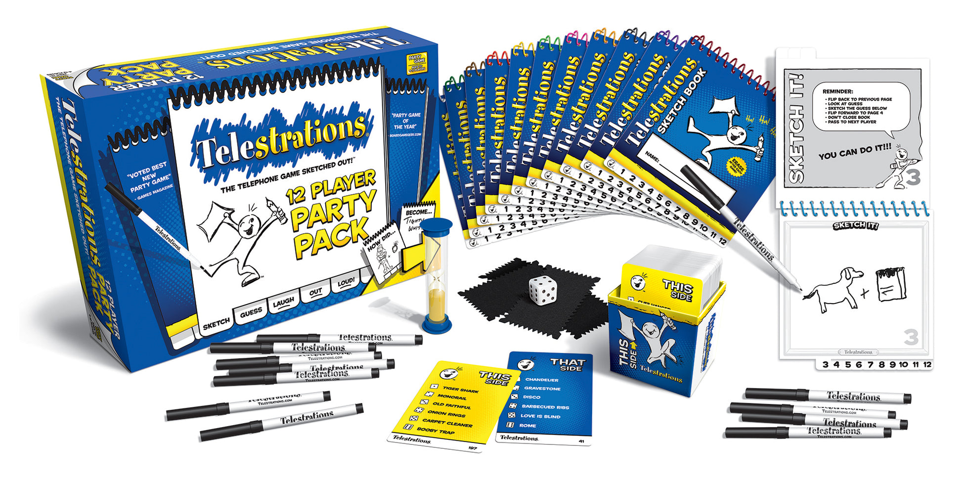 TELESTRATIONS 12P PARTY PACK image 4