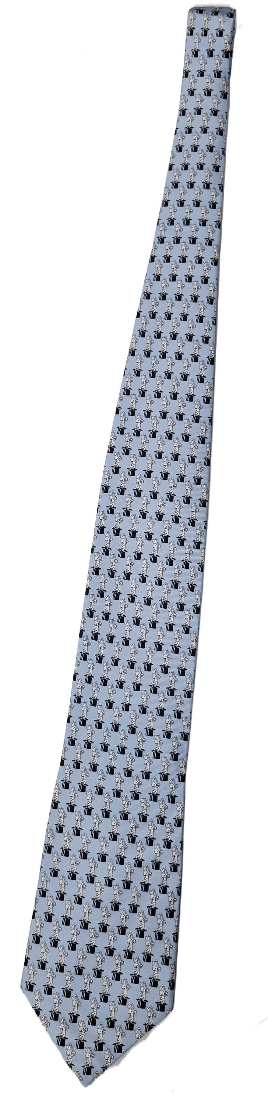 Silk Blue Men's Necktie Magic Collection