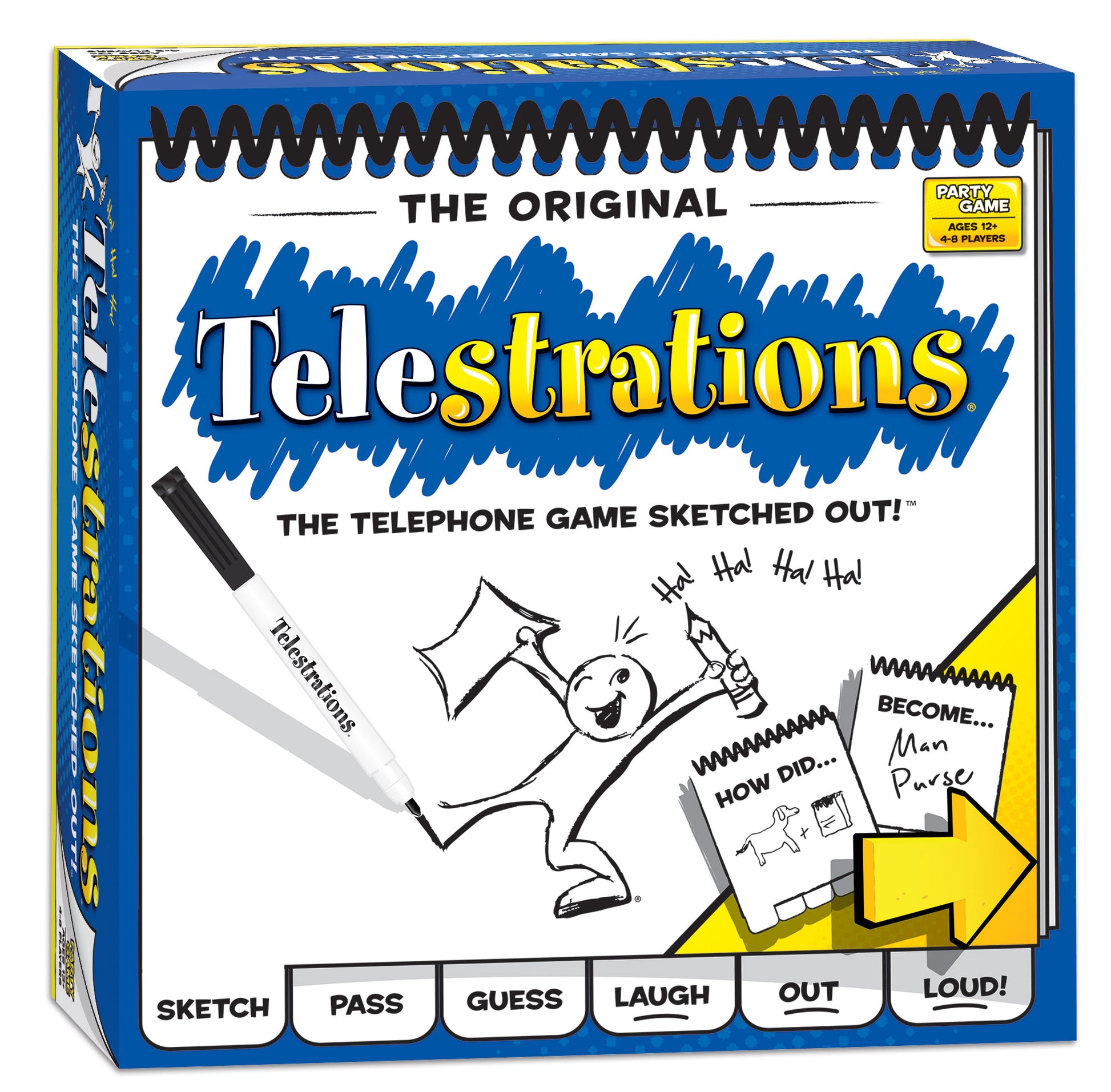 TELESTRATIONS 8P ORIGINAL (4pk) image 0
