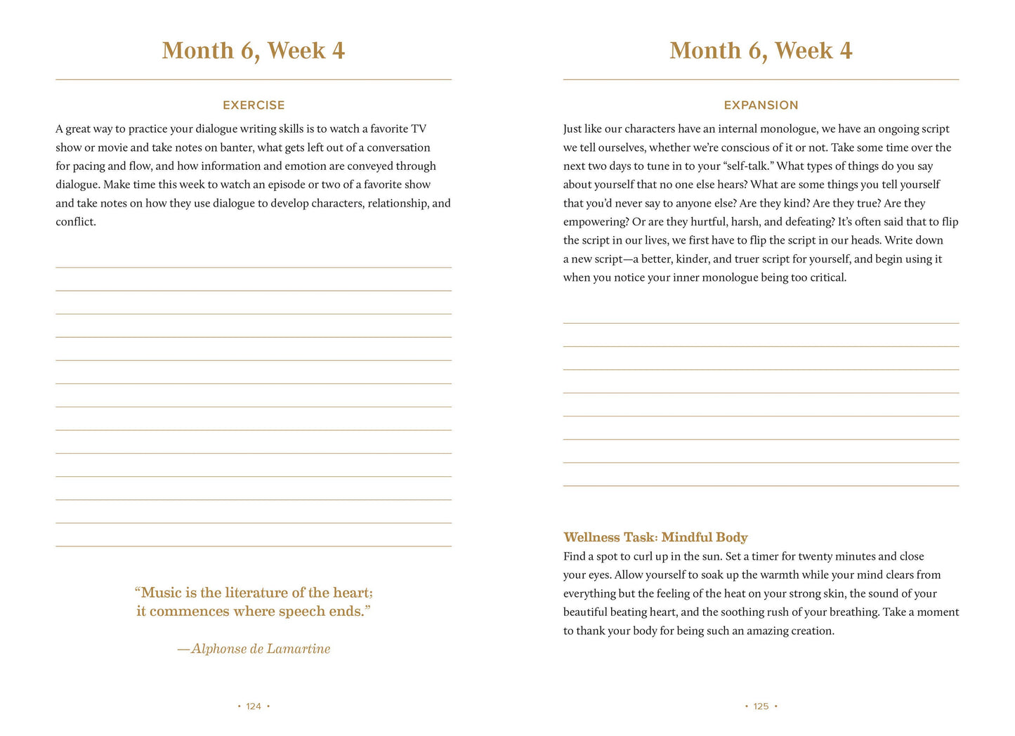 The Storyteller's Weekly Journal: A Guided Planner