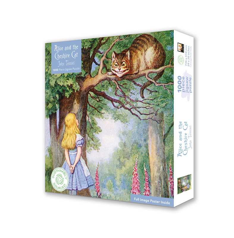 Adult Jigsaw Puzzle Alice and the Cheshire Cat