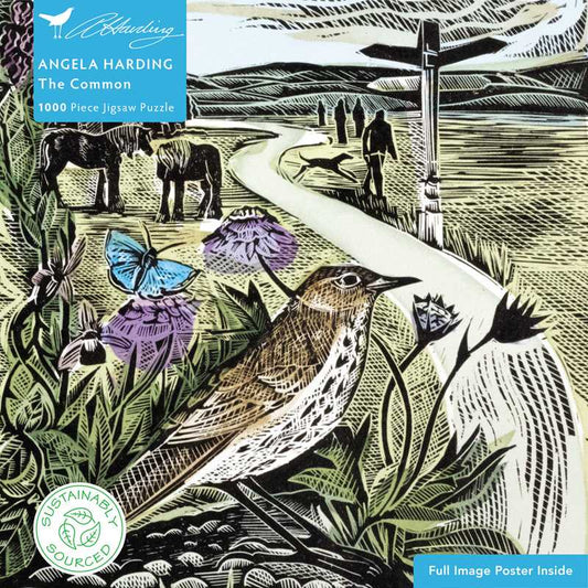 Adult Sustainable Jigsaw Puzzle Angela Harding: The Common by