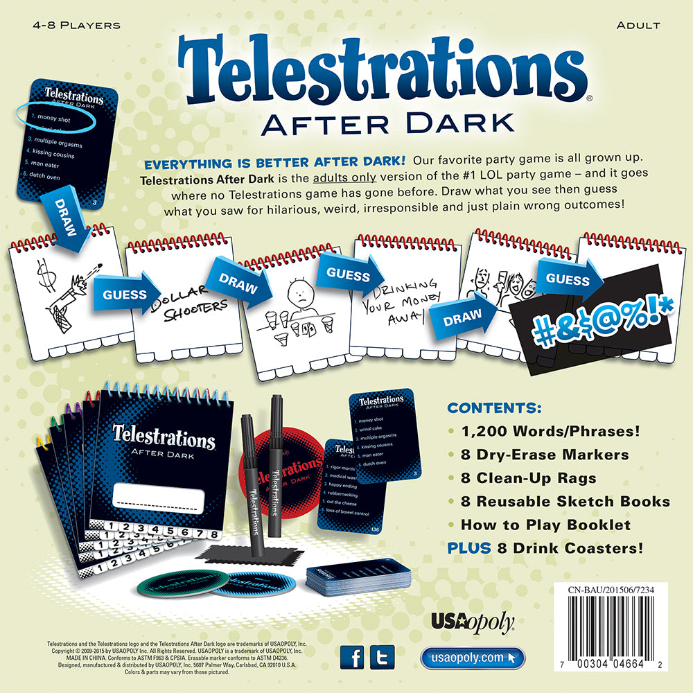 TELESTRATIONS AFTER DARK 8P image 6