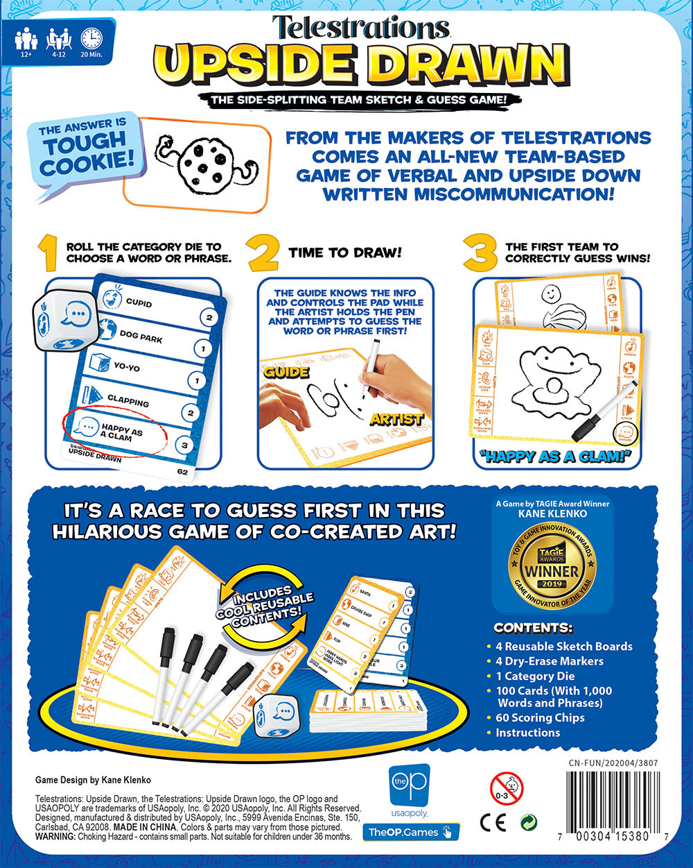 TELESTRATIONS UPSIDE DRAWN image 1