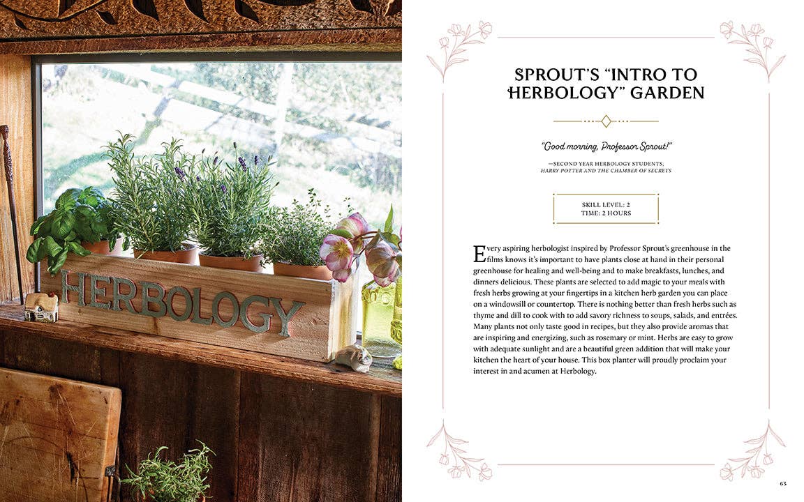 Harry Potter: Herbology Magic - Inspired by Wizarding World