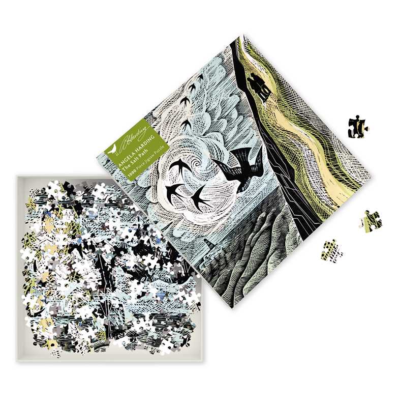 Adult Jigsaw Puzzle Angela Harding: Cornish Path by: Jigsaw; 1 pages / English