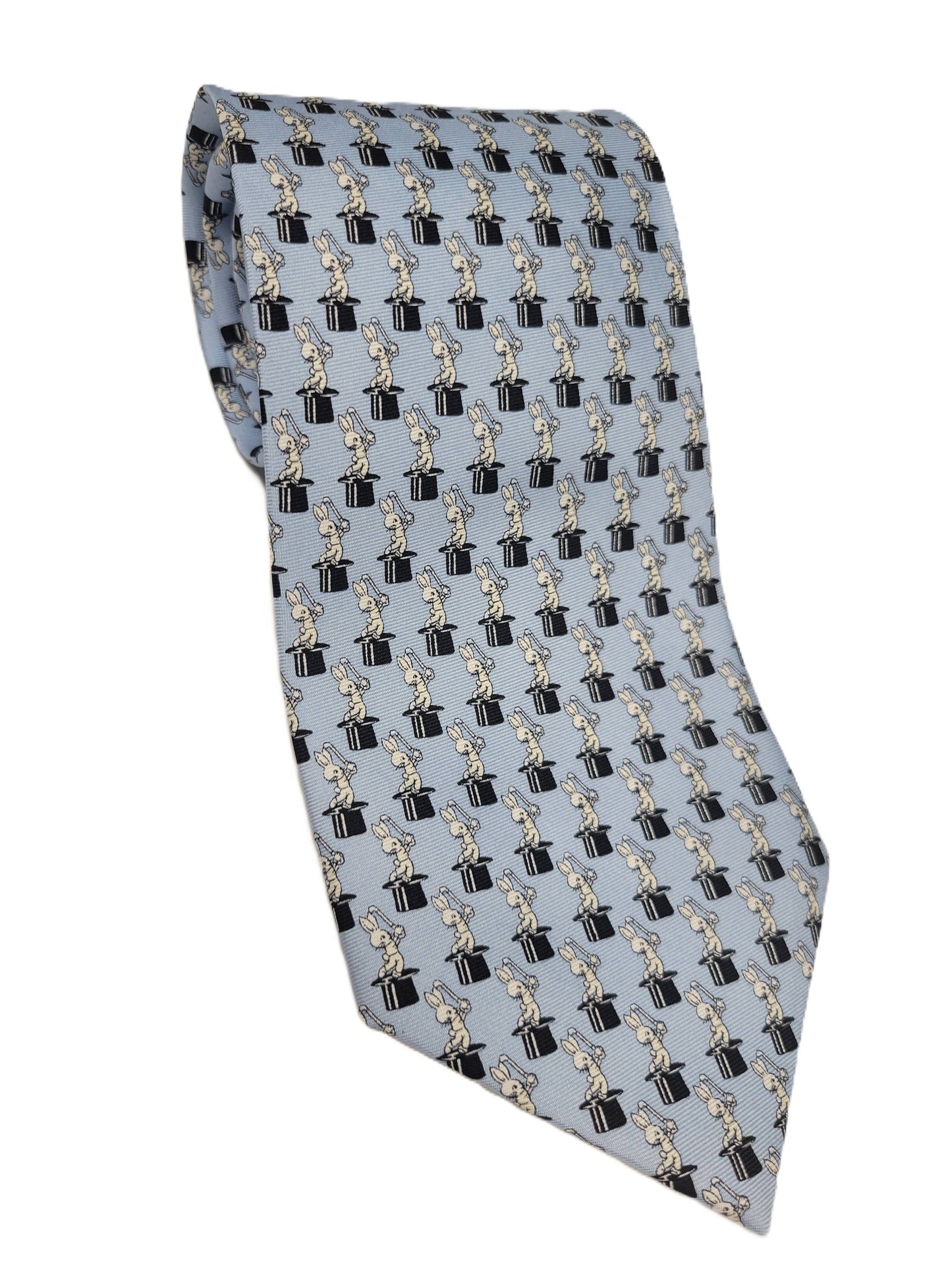 Silk Blue Men's Necktie Magic Collection