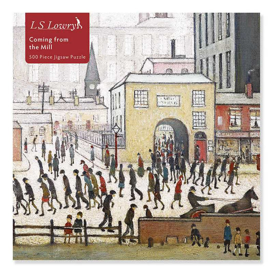 Adult Jigsaw Puzzle L.S. Lowry: Coming from the Mill (500 pieces) by: Jigsaw; 1 pages / English