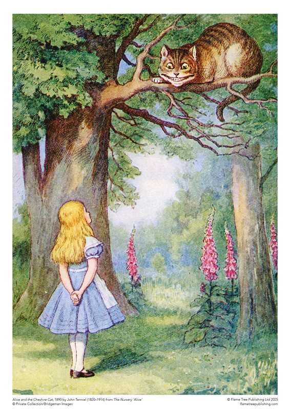 Adult Jigsaw Puzzle Alice and the Cheshire Cat