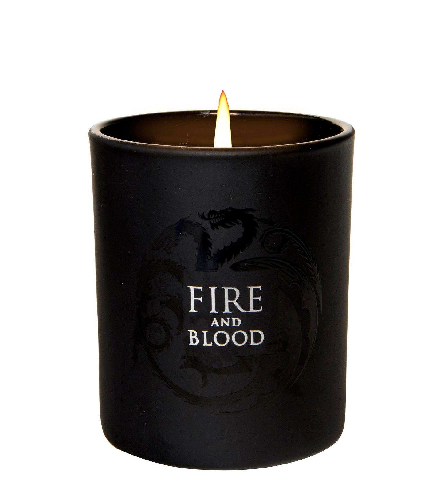 Game of Thrones: "Fire and Blood" Glass Votive Candle