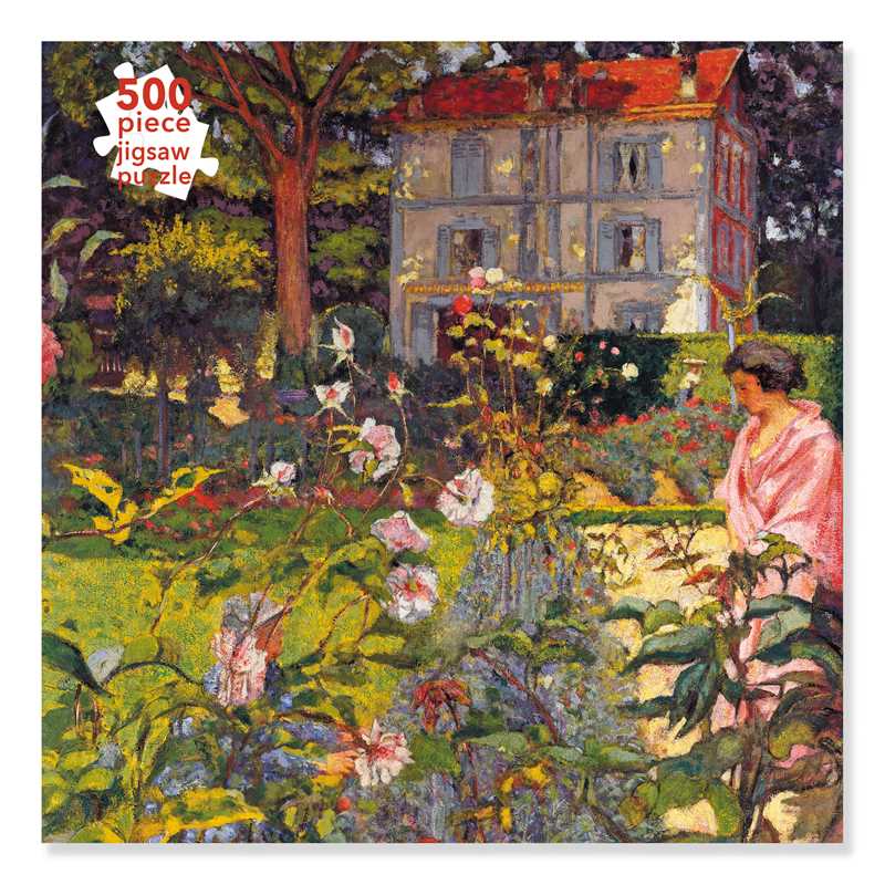 Adult Jigsaw Puzzle Edouard Vuillard: Garden at Vaucresson, 1920 (500 pieces) by: Jigsaw; 1 pages / English