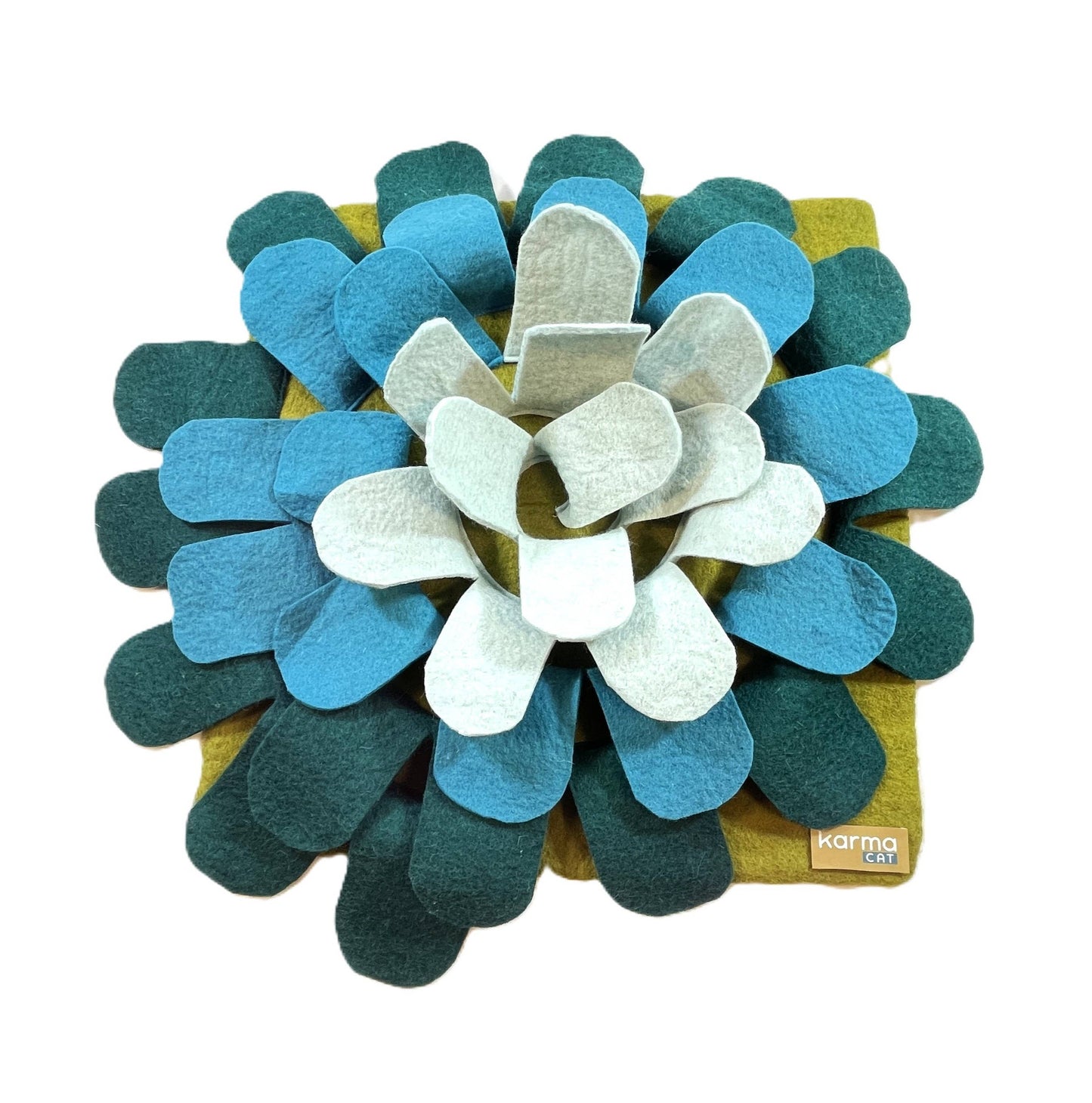 Activity Mat, 3D Rose: Blue