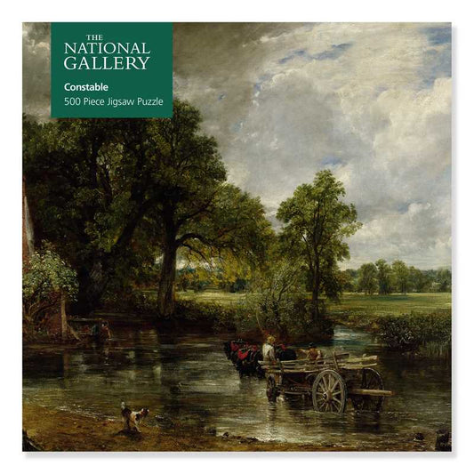 Adult Jigsaw Puzzle National Gallery: John Constable: The Hay Wain (500 pieces) by: Jigsaw; 1 pages / English