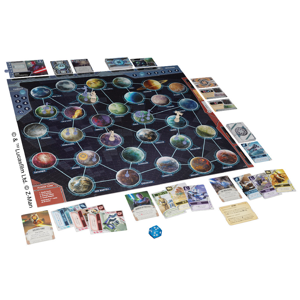 STAR WARS THE CLONE WARS A PANDEMIC SYSTEM GAME image 2