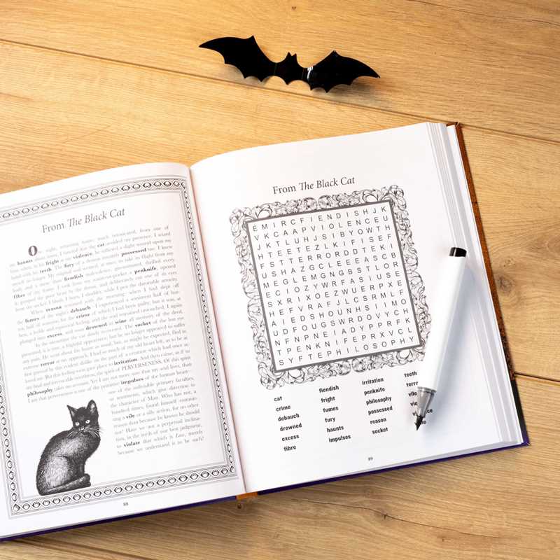 Edgar Allan Poe Word Search by Editors of Thunder Bay Press: Flexibound; 256 pages / English