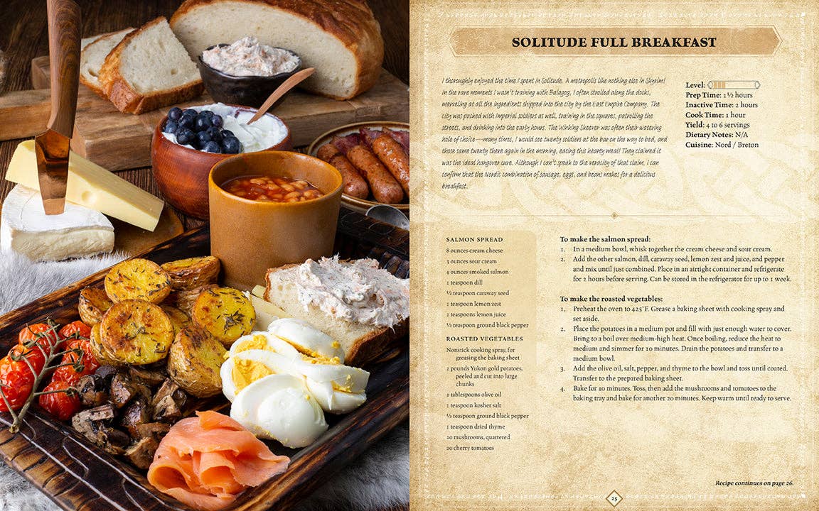 The Elder Scrolls: The Official Cookbook Vol. 2 (SALE!)