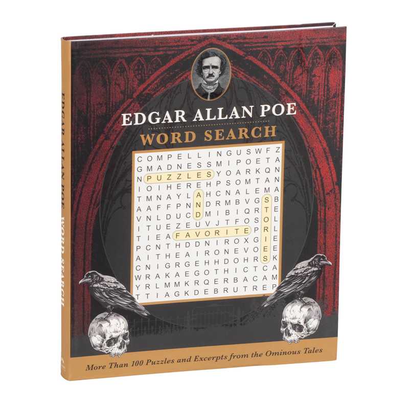 Edgar Allan Poe Word Search by Editors of Thunder Bay Press: Flexibound; 256 pages / English
