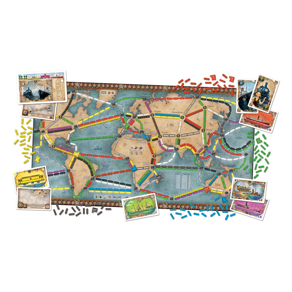 Ticket to Ride: Rails and Sails image 1