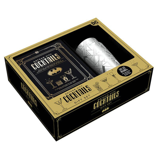 Gotham City Cocktails Gift Set (Exclusive Cocktail Shanker!)