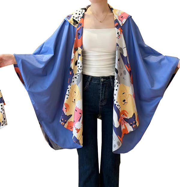 Blue Rain Cape - Dogs Collection