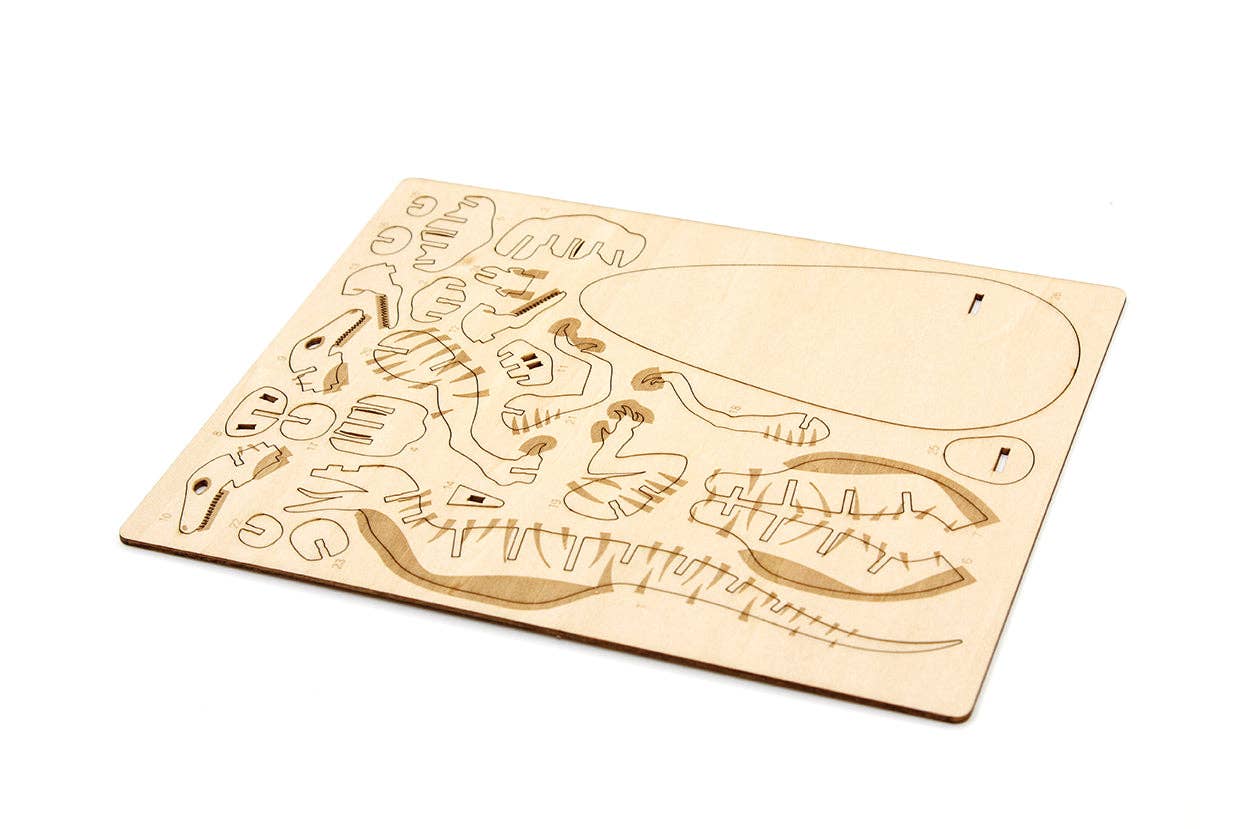 IncrediBuilds: Jurassic World: Raptor Book and 3D Wood Model