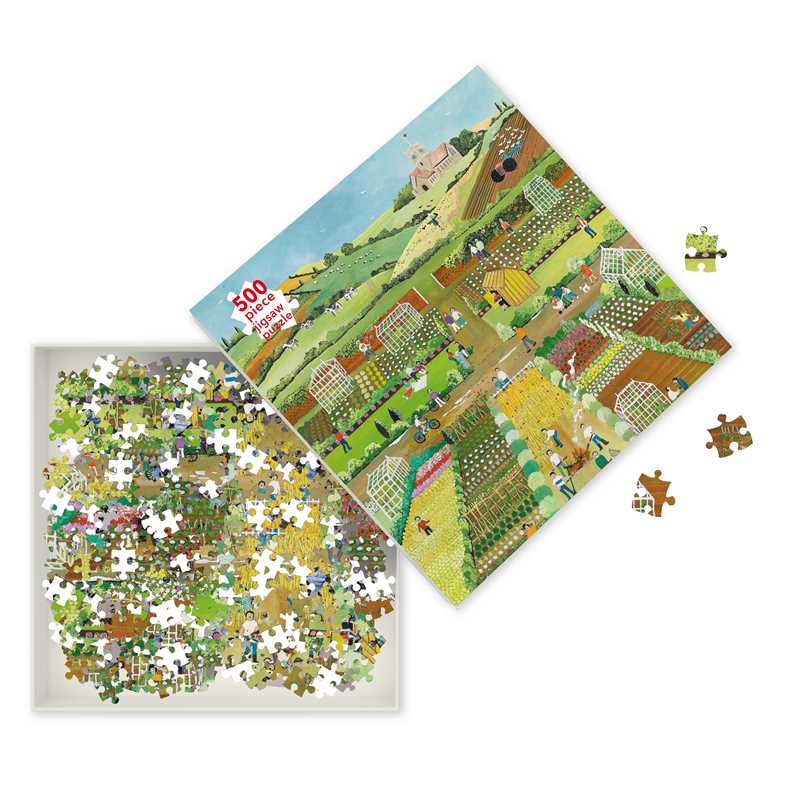 Adult Jigsaw Puzzle Judy Joel: Allotments, 2012 (500 pieces) by: Jigsaw; 1 pages / English