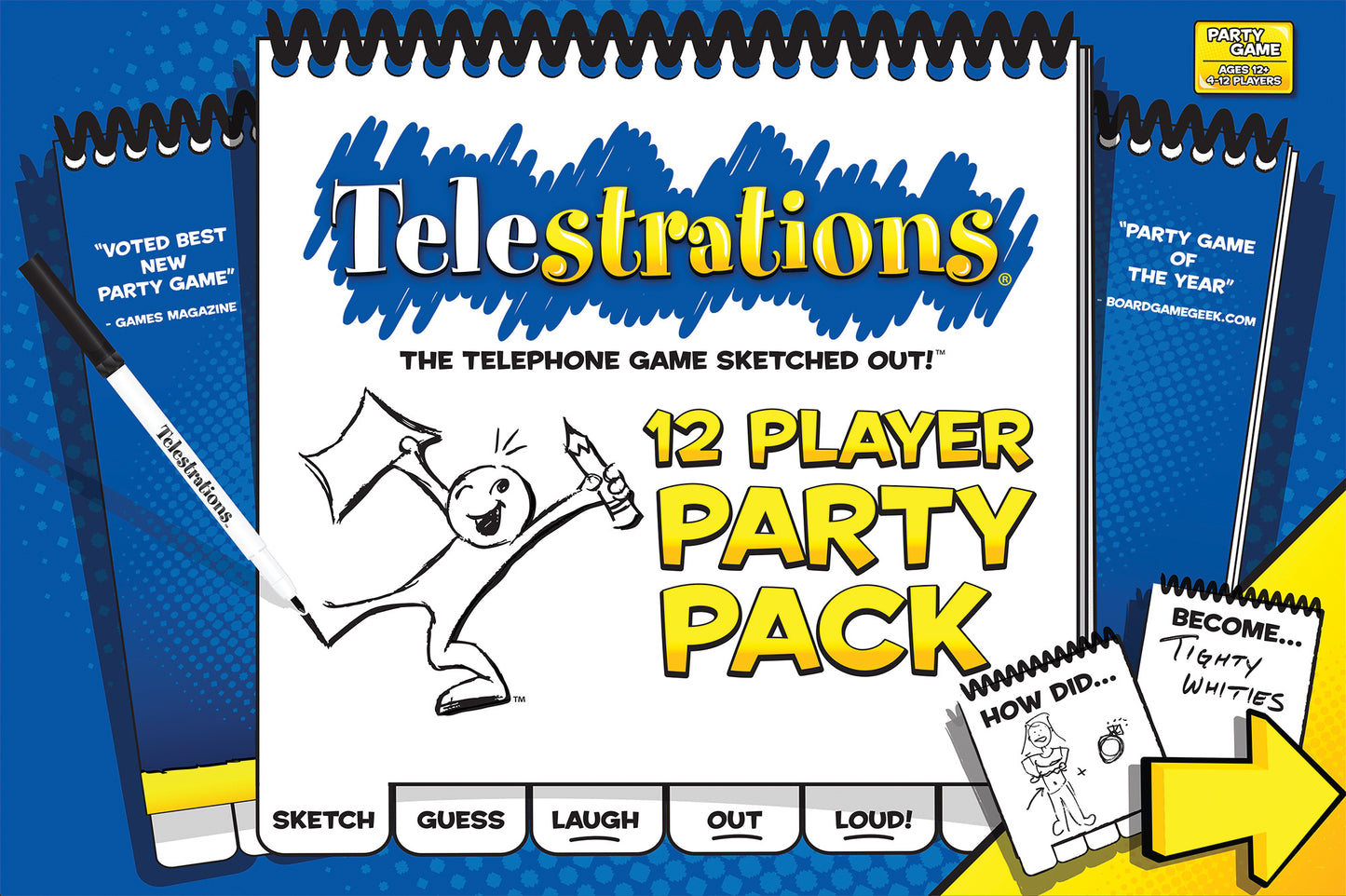 TELESTRATIONS 12P PARTY PACK image 3