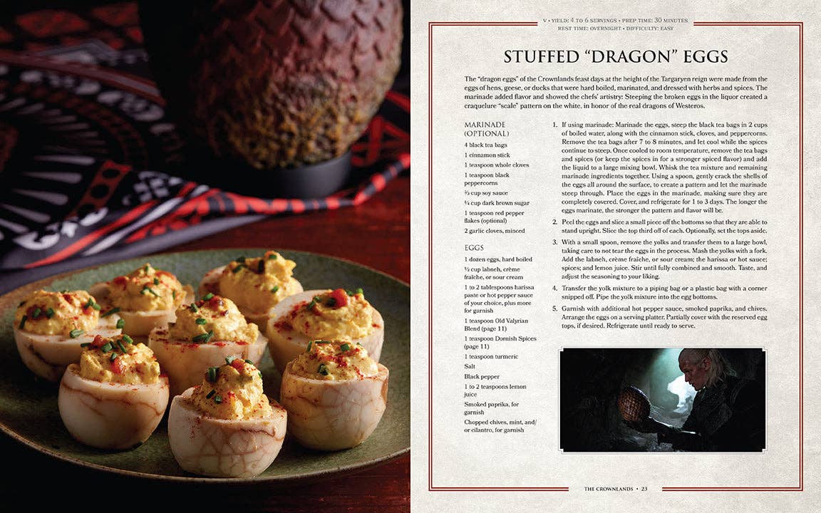 Official Westeros Cookbook: Recipes from GoT and HoTD (SALE)