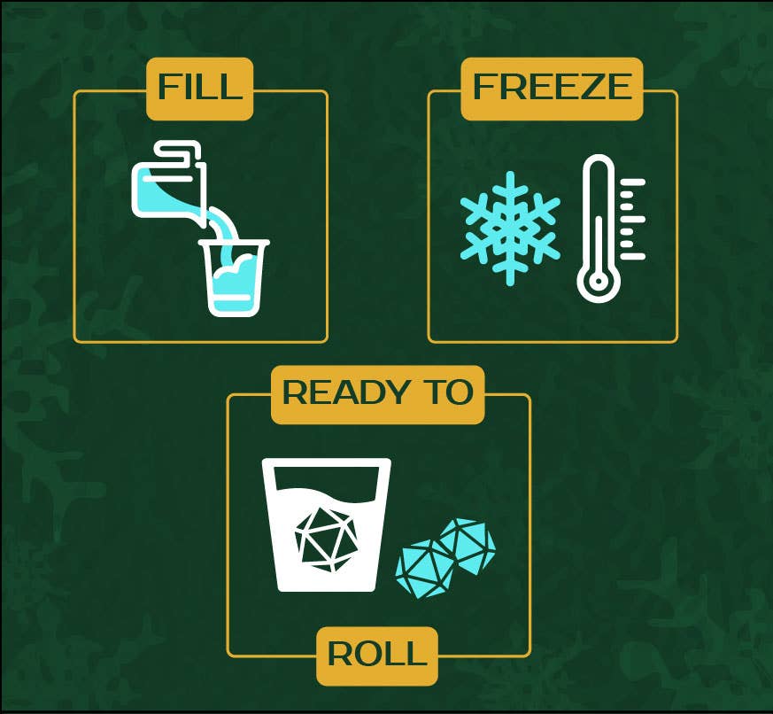 The Boulder® Ice Mold - Whiskey Stone 55mm D20