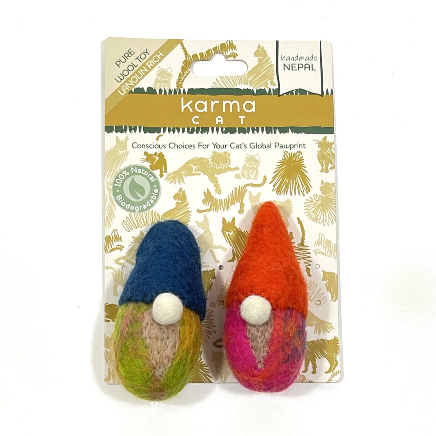 Cat Toy, Pack 2, Gnomes