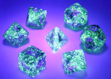 Borealis Polyhedral Light Smoke/Silver Luminary 7-Die Set