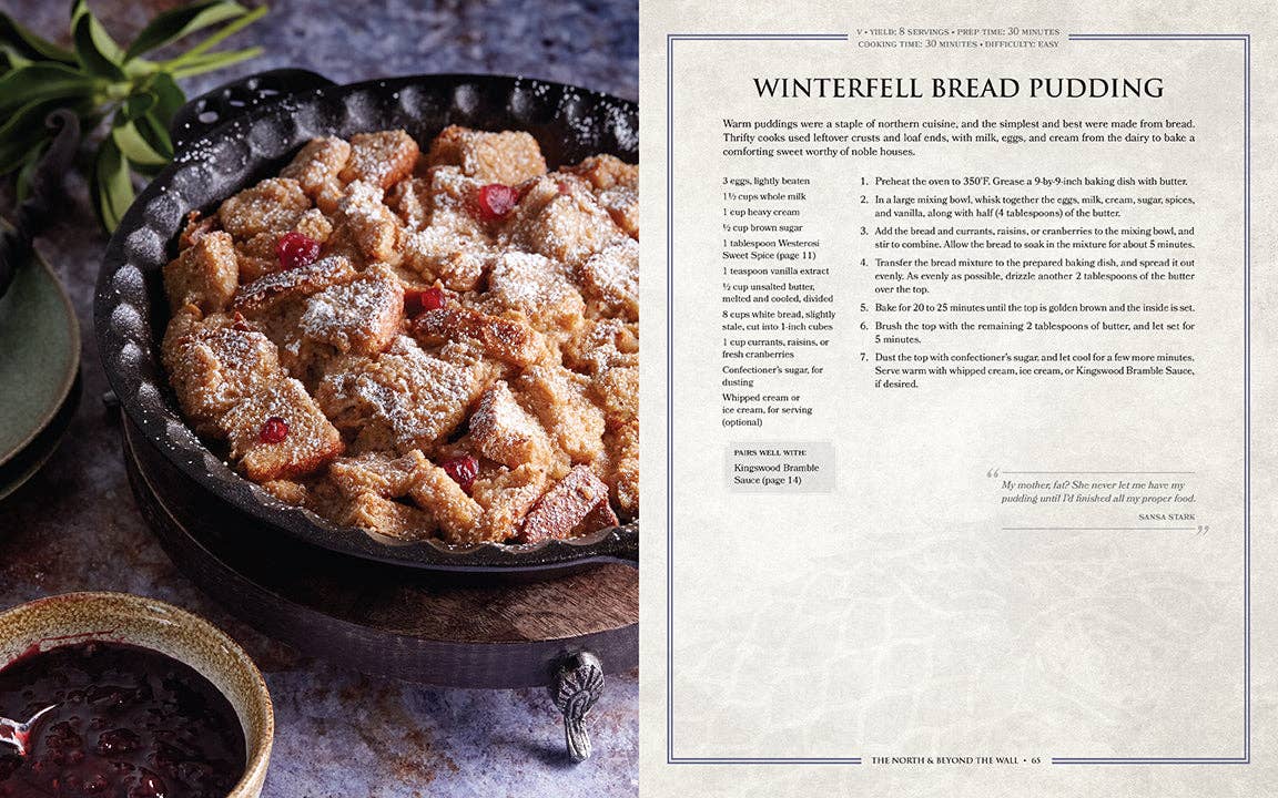 Official Westeros Cookbook: Recipes from GoT and HoTD (SALE)