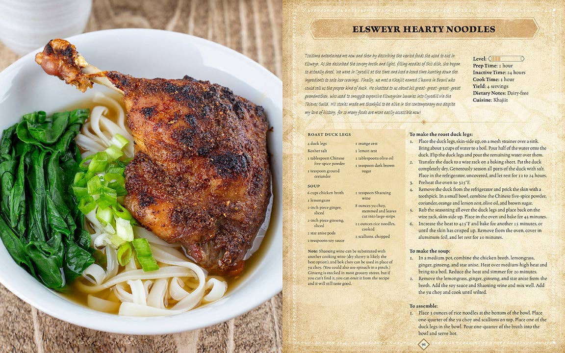 The Elder Scrolls: The Official Cookbook Vol. 2 (SALE!)