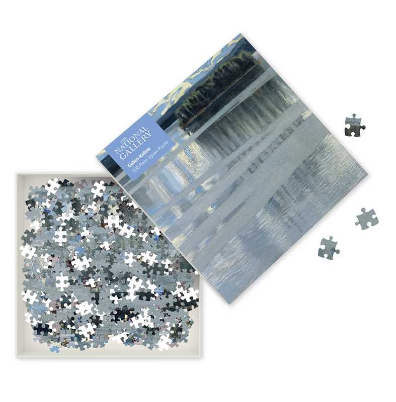 Adult Jigsaw Puzzle National Gallery: Akseli Gallen-Kallela: Lake Keitele (500 pieces) by: Jigsaw; 1 pages / English